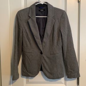 Apt. 9 Gray Lined Knit Blazer